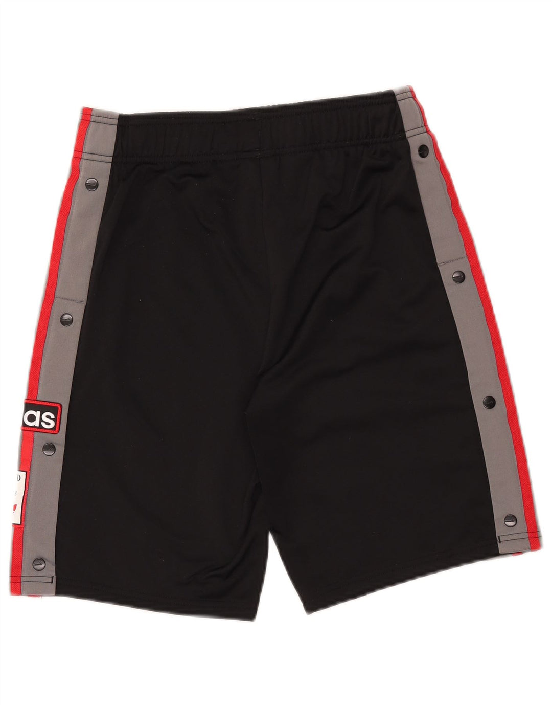Pantaloncini sportivi Adidas da ragazzo con grafica 15-16 anni in poliestere color block nero