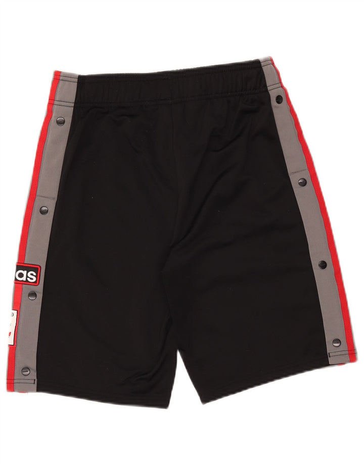 Pantaloncini sportivi Adidas da ragazzo con grafica 15-16 anni in poliestere color block nero