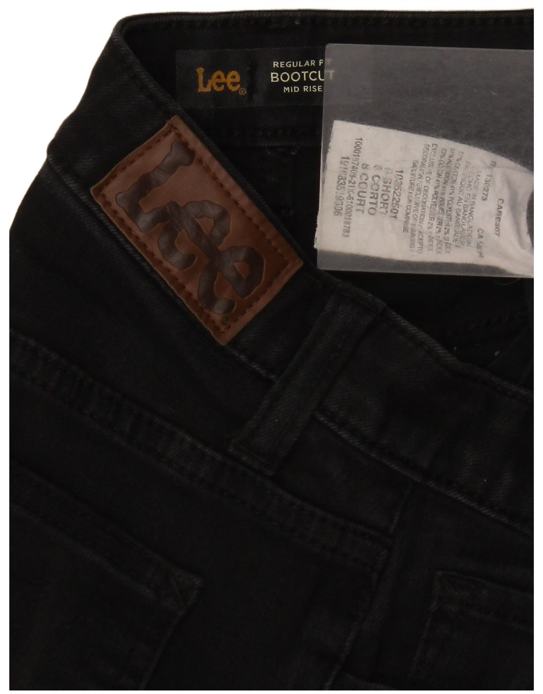 Jeans Lee Bootcut da donna a vita media con vestibilità regolare US 8 Medium W28 L29 Neri