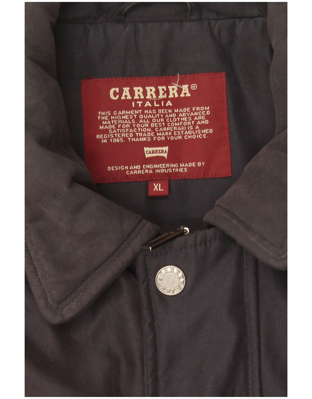 Giacca utilitaria da uomo Carrera UK 42 XL Blu Navy
