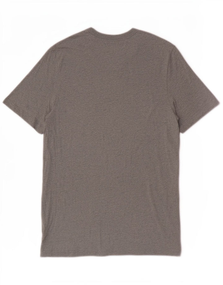 T-shirt Nike da uomo in cotone mélange grigio medio