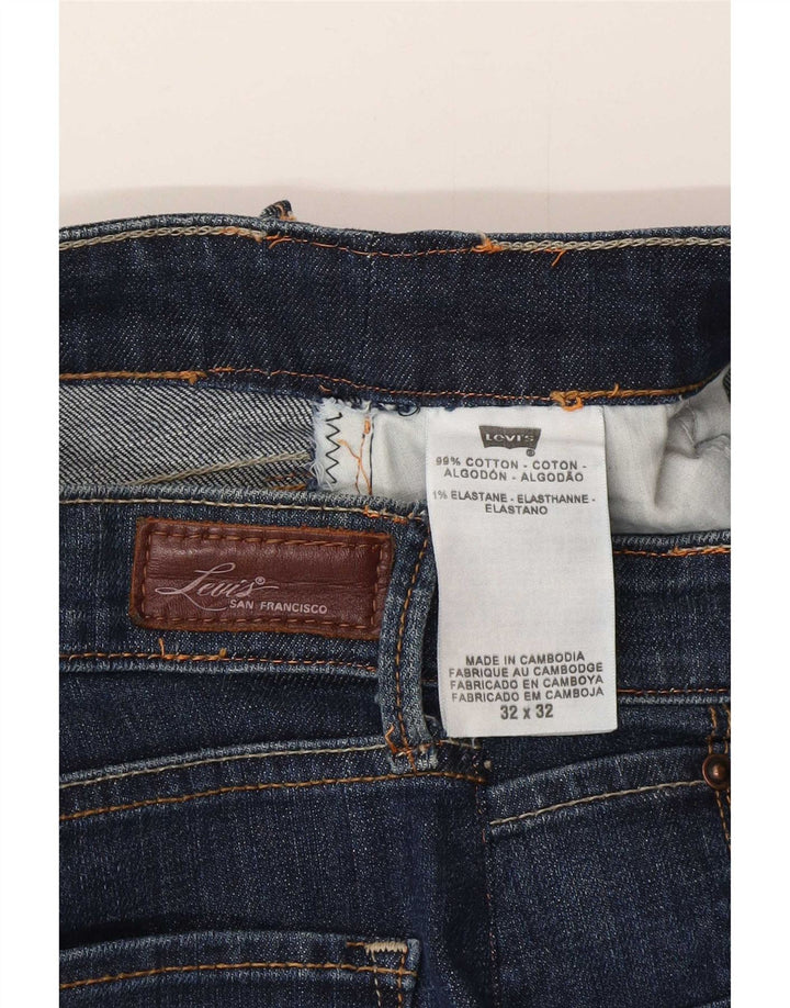 Jeans Bootcut da donna Levi's W32 L32 in cotone blu