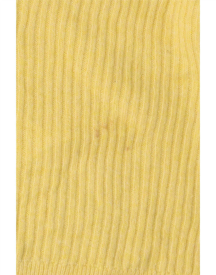 Maglione maglione con scollo a barca da donna Marks & Spencer UK 14 giallo medio