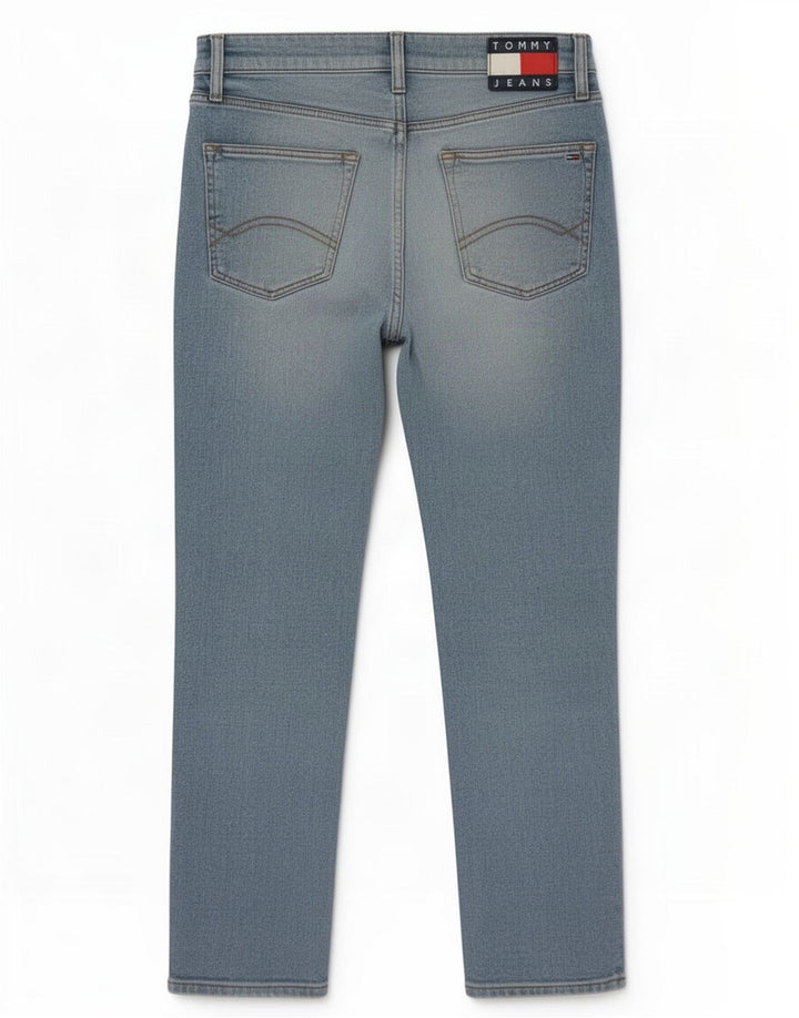 Jeans slim da uomo Tommy Hilfiger W30 L30 cotone blu
