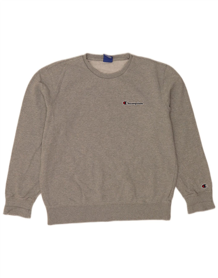 Felpa da donna Champion Jumper UK 18 XL Cotone grigio
