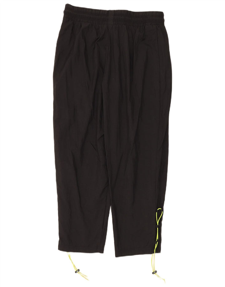 Pantaloni della tuta da donna Reebok UK 16/18 Large Nero Poliammide