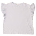 T-shirt Zara da donna Top UK 14 blu medio