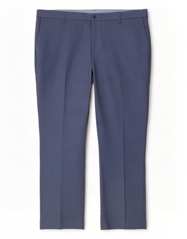 Pantaloni casual dritti classici da uomo Farah W50 L31 poliestere blu