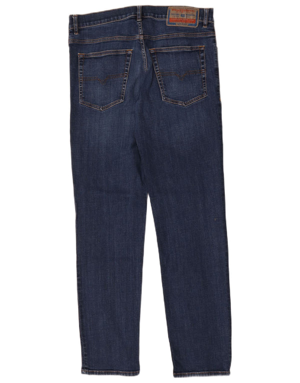 Jeans slim da uomo Diesel W32 L32 in cotone blu