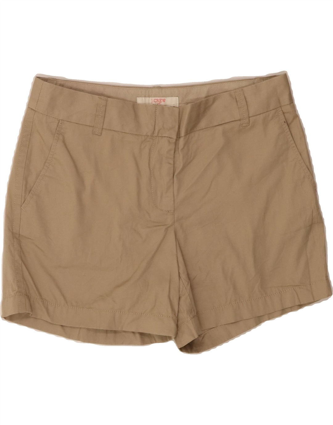 J. CREW Womens Broken In Chino Shorts US 6 Medium W30  Beige Cotton Vintage J. Crew and Second-Hand J. Crew from Messina Hembry 