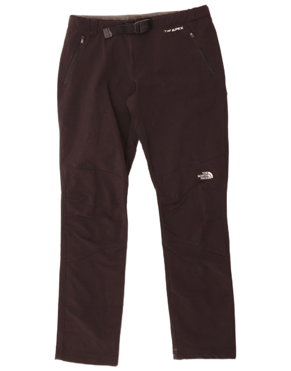 Pantaloni casual dritti da donna The North Face medi W32 L32 nylon nero