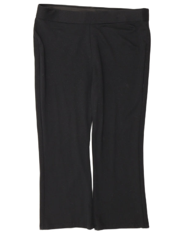 Pantaloni da tuta da donna Marks & Spencer UK 14 Large in viscosa nera