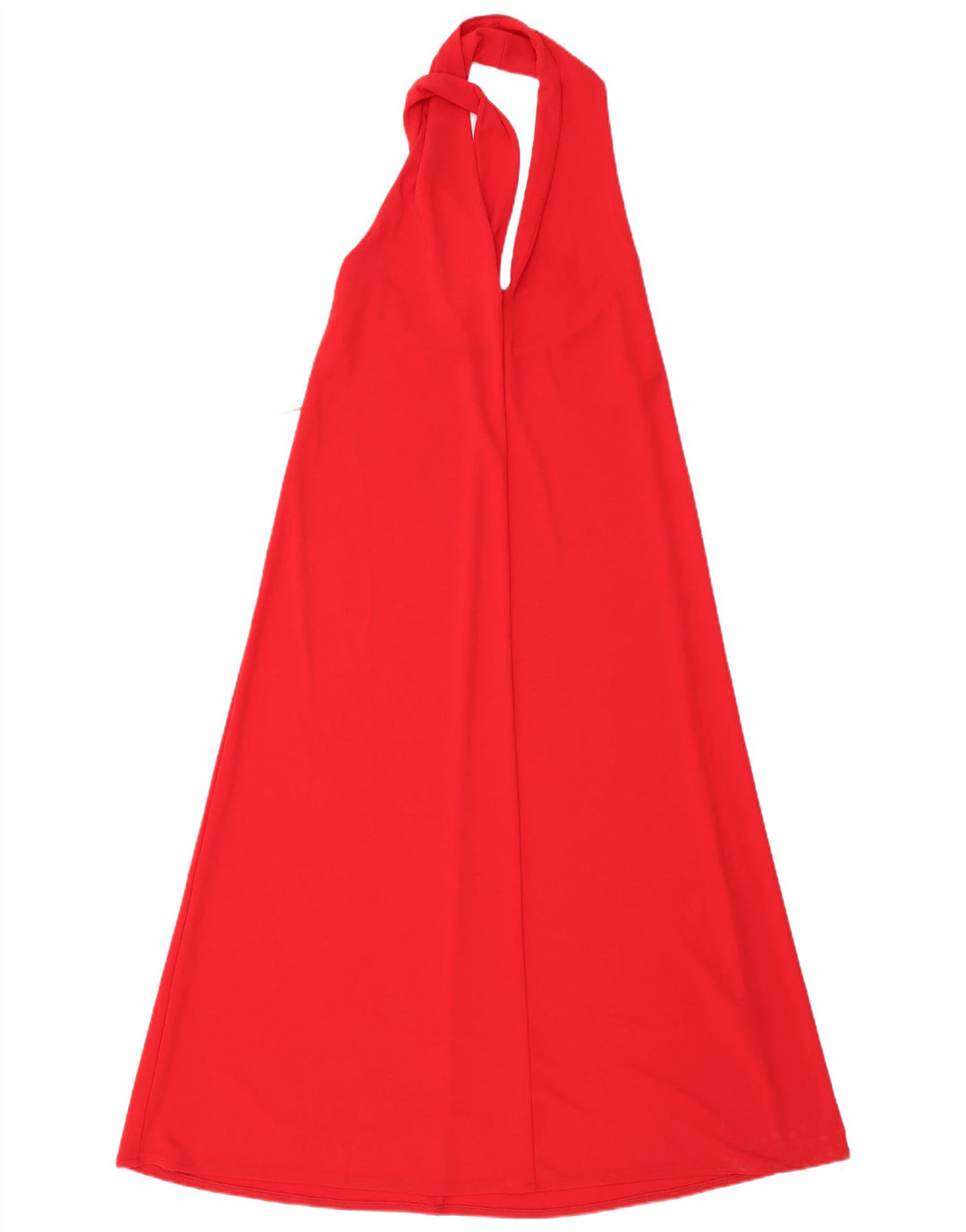 Abito da donna Zara con scollo all'americana UK 10 piccolo rosso in poliestere