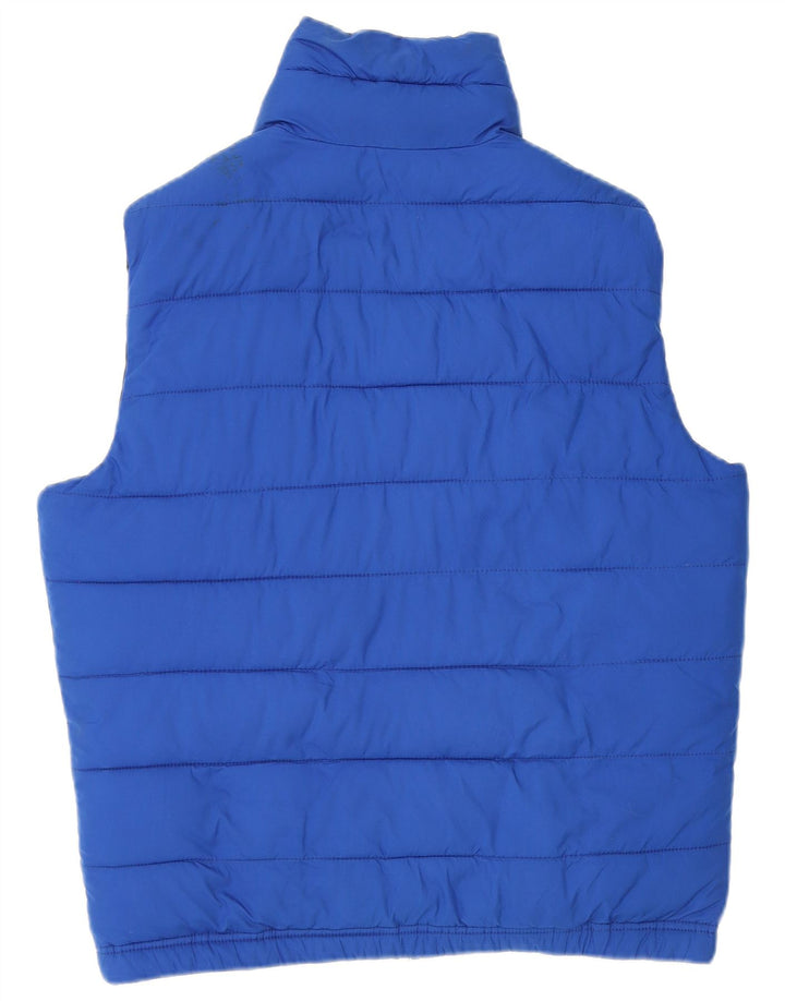 Gilet imbottito reversibile da uomo Hollister UK 38 medio blu navy poliestere