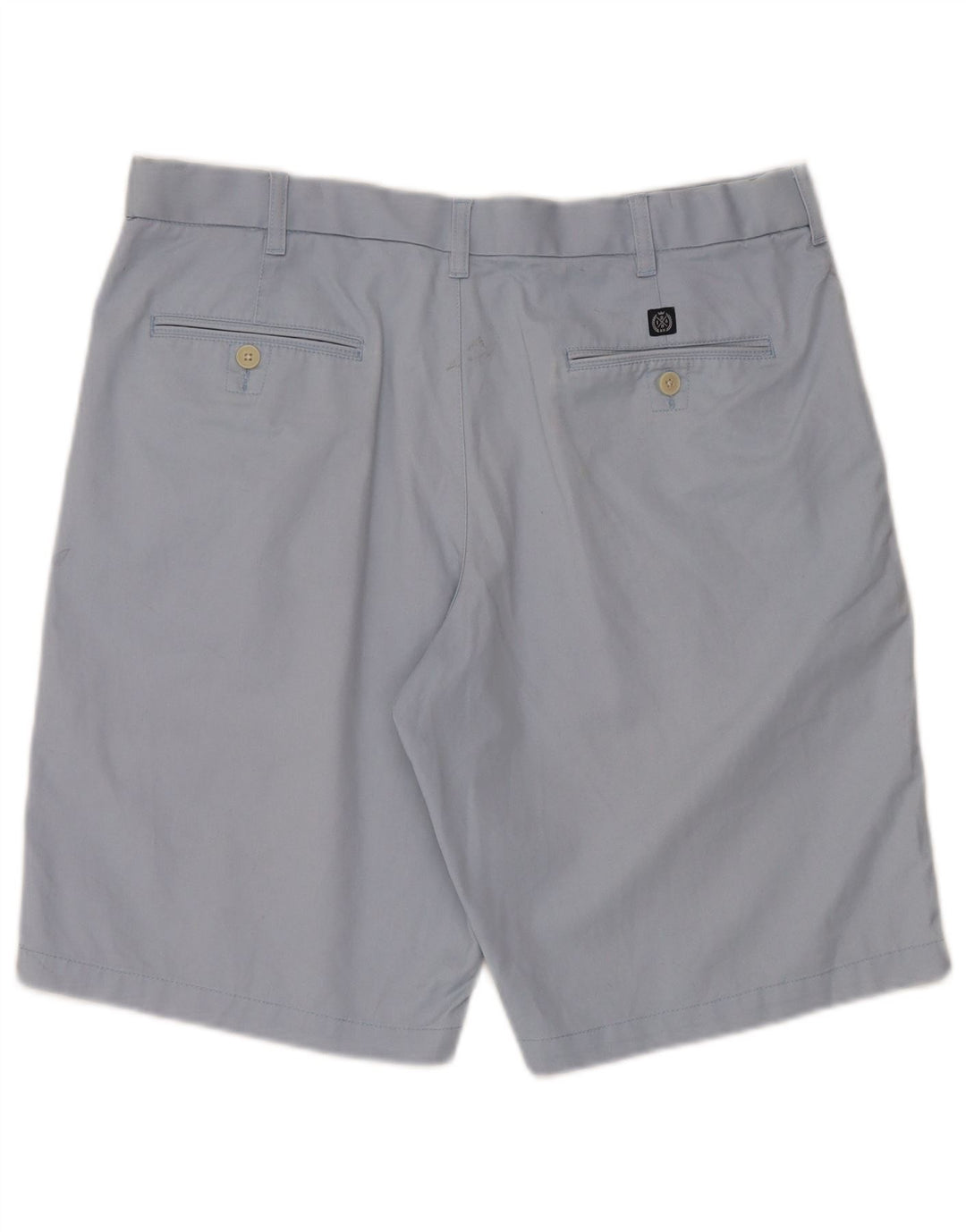 MARKS & SPENCER Pantaloncini chino da uomo blu Harbour W36 grande cotone blu