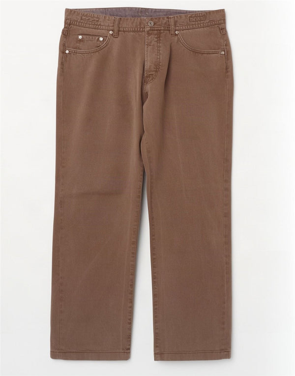 Jeans dritti da uomo Massimo Dutti EU 48 XL W38 L29 Marrone