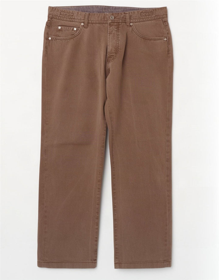 Jeans dritti da uomo Massimo Dutti EU 48 XL W38 L29 Marrone