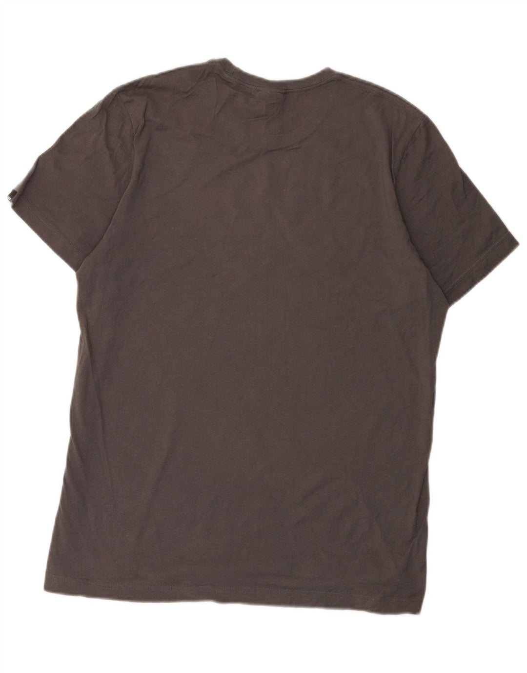 T-shirt grafica da uomo Adidas Top in cotone grigio medio