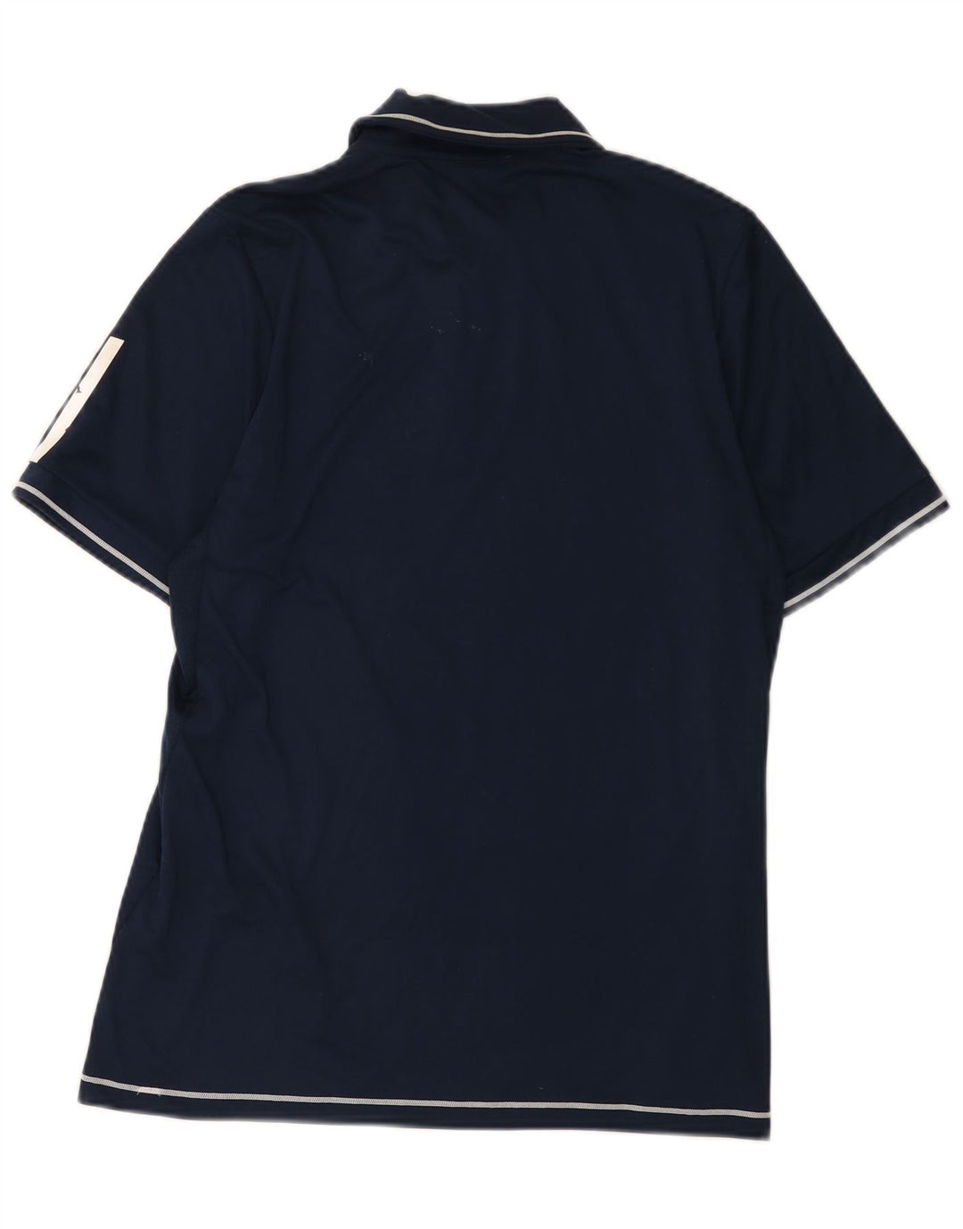 Polo Adidas Climacool da uomo piccola in poliestere blu navy