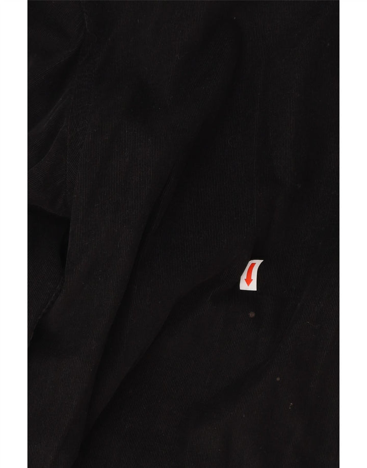 CERRUTI 1881 Mens Corduroy Shirt Medium Black Vintage Cerruti 1881 and Second-Hand Cerruti 1881 from Messina Hembry 