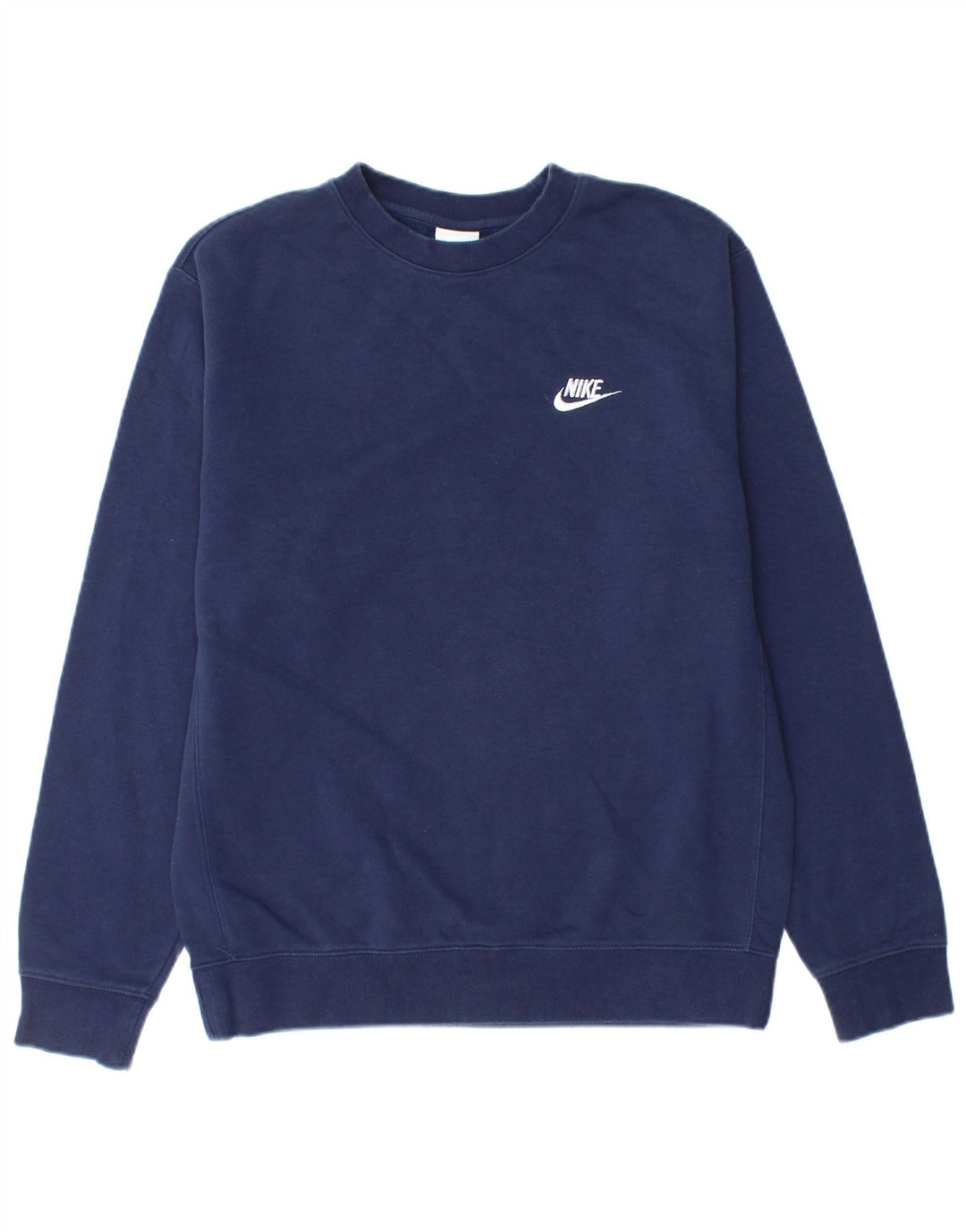 NIKE Felpa da uomo Maglione piccolo in cotone blu navy