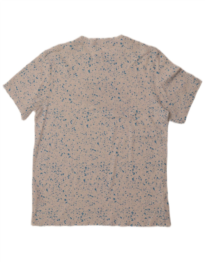 T-shirt grafica da uomo NIKE Top in cotone mélange bianco medio