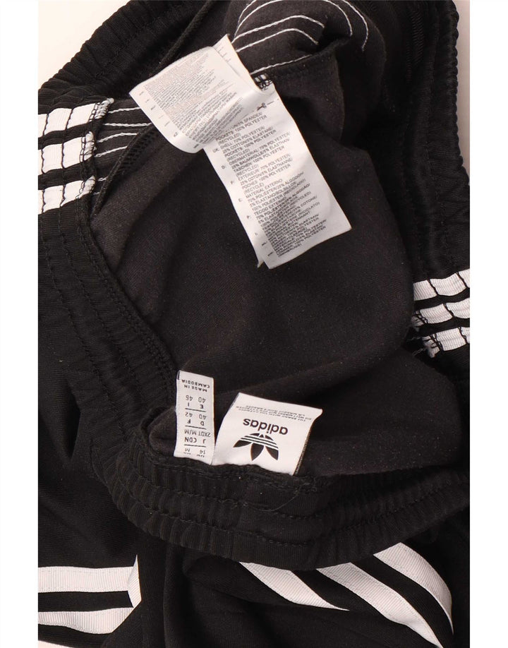 Pantaloni da tuta da donna Adidas UK 14 Medium Nero Poliestere