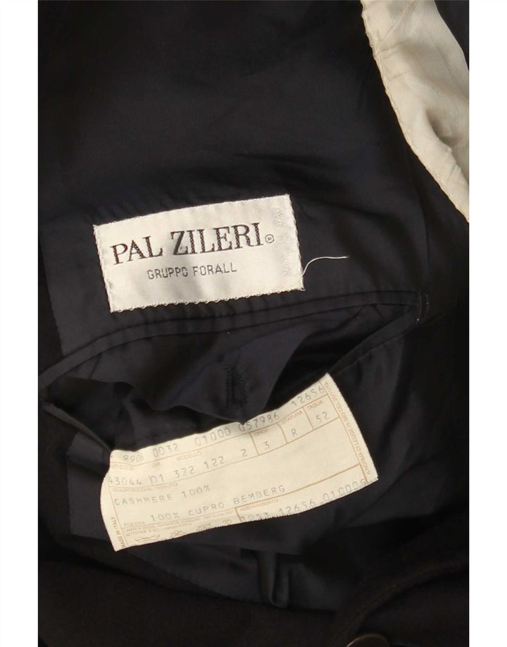 Giacca blazer da uomo a 2 bottoni Pal Zileri IT 52 XL blu navy in cashmere