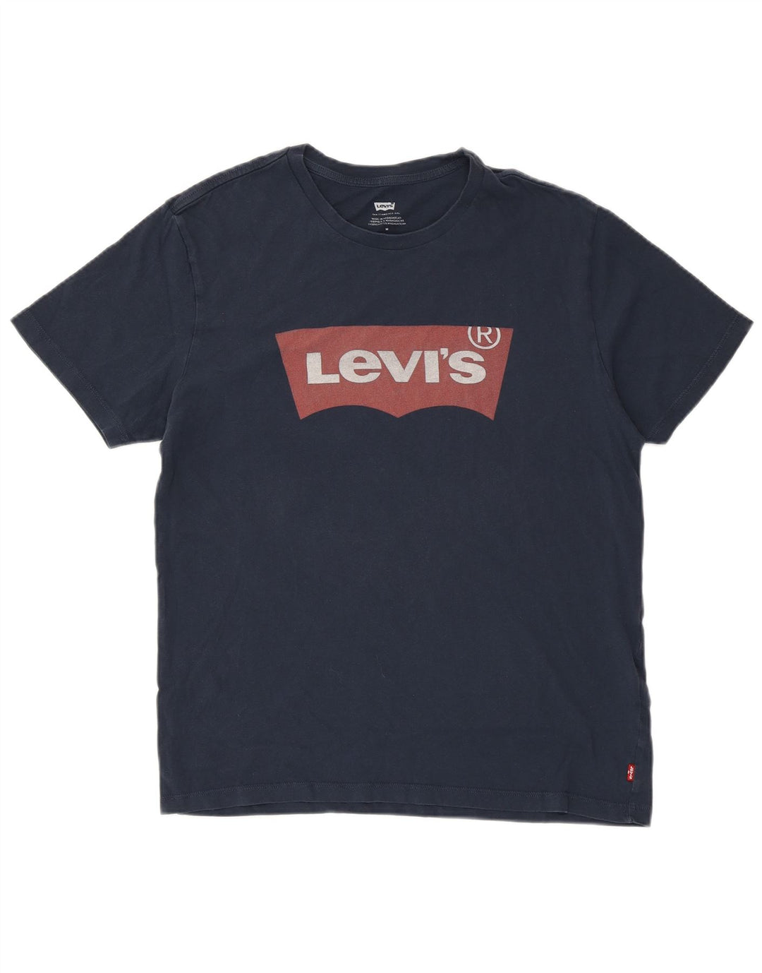 T-shirt grafica da uomo LEVI'S Top in cotone blu navy medio