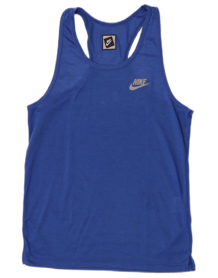 Canotta da uomo Nike UK 39/41 Poliestere blu medio