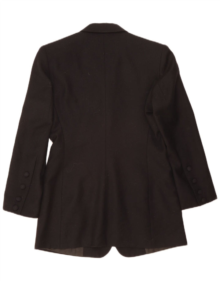 Giacca blazer da donna a 9 bottoni Sportstaff IT 42 media lana vergine nera