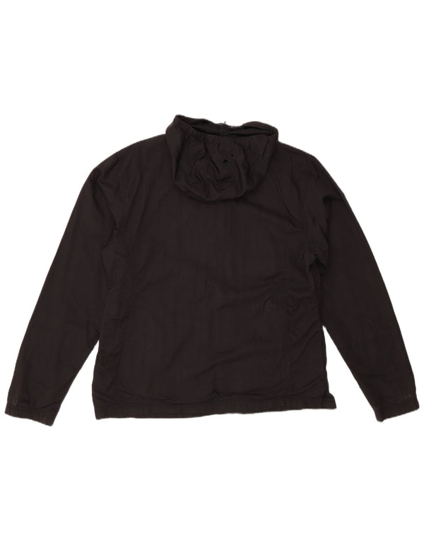 Giacca anorak con cappuccio da donna PUMA UK 14 Large nylon nero