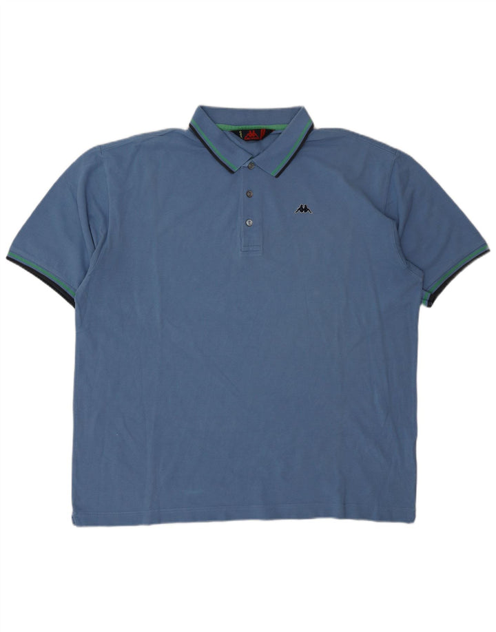 Polo Kappa da uomo 2XL Blu