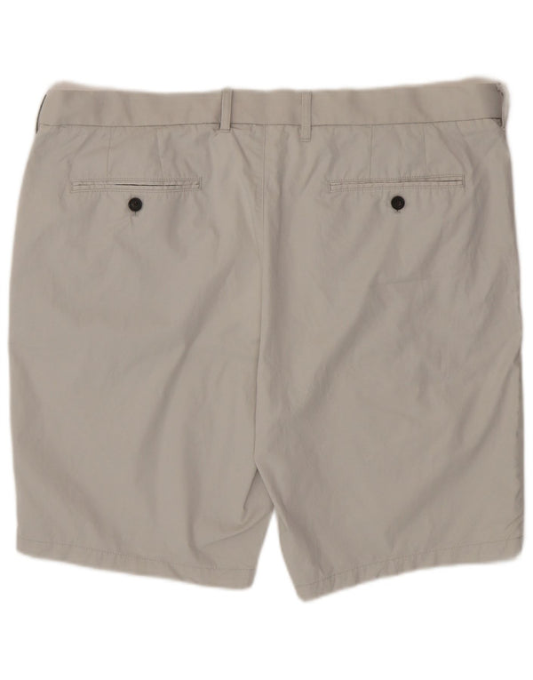 Pantaloncini chino da uomo Marks & Spencer W42 2XL cotone beige