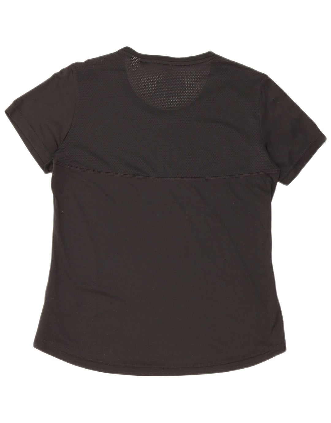 T-shirt ADIDAS Aeroready da donna UK 12/14 poliestere nero medio