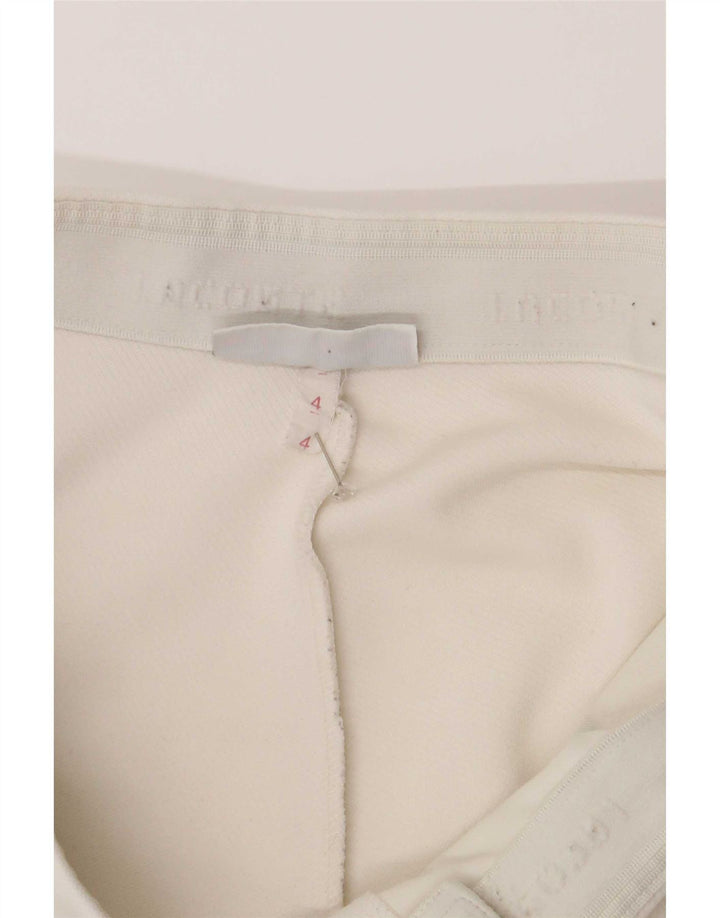 Pantaloncini da uomo Lacoste taglia 4 media W30 poliestere bianco