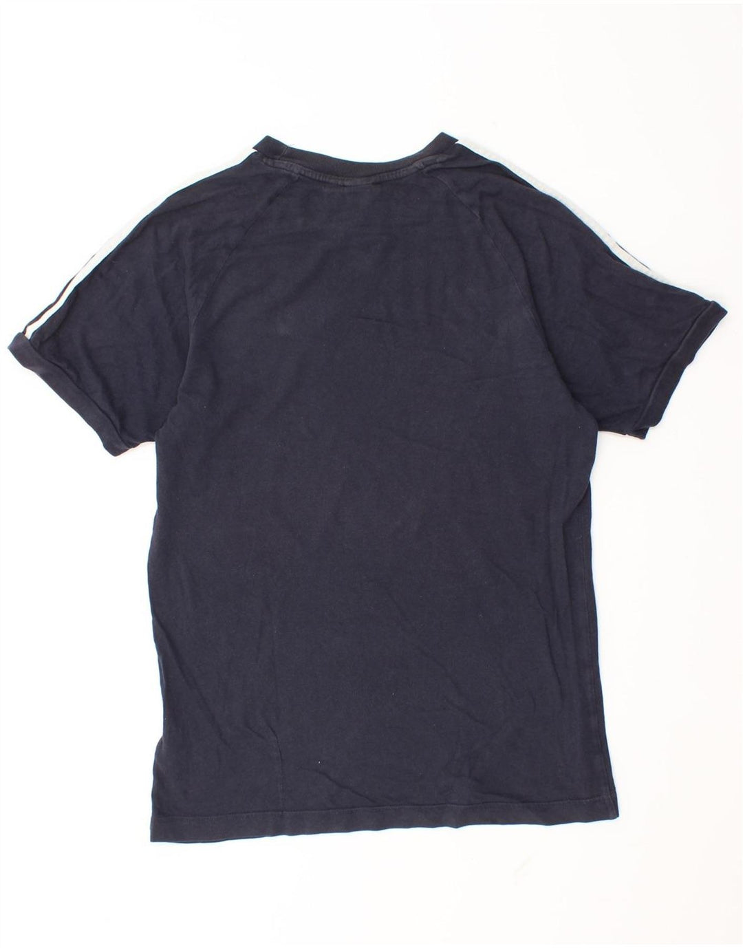 T-shirt Adidas da uomo Top Small in cotone blu navy