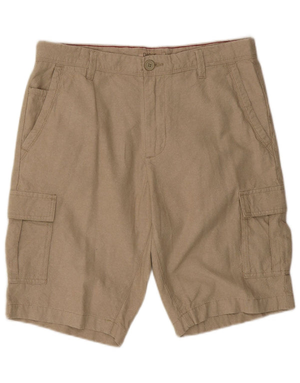 Pantaloncini cargo da uomo Dack's IT 50 Large W34 Cotone beige