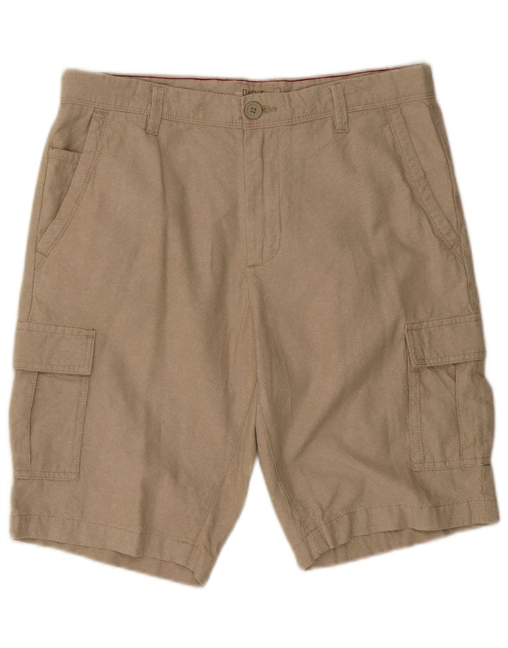 Pantaloncini cargo da uomo Dack's IT 50 Large W34 Cotone beige