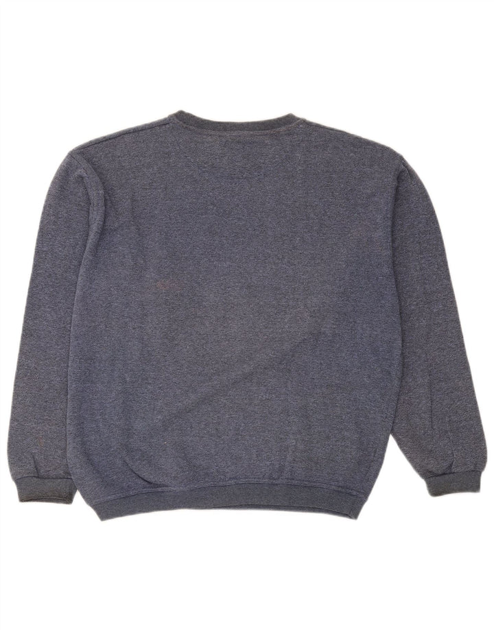 Di American Womens Graphic Oversize Felpa Jumper UK 16 Large Blu