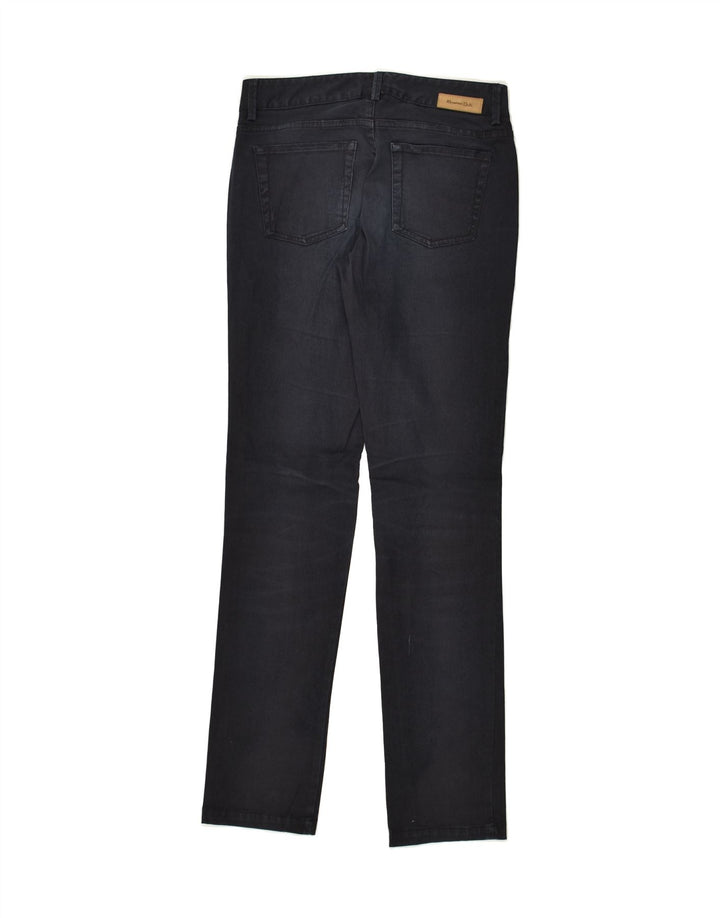 MASSIMO DUTTI Womens Slim Jeans W26 L31 Navy Blue Cotton | Vintage Massimo Dutti | Thrift | Second-Hand Massimo Dutti | Used Clothing | Messina Hembry 