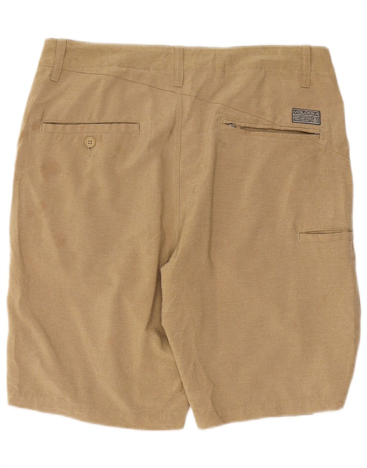 Pantaloncini cargo da uomo Volcom W31 beige medio