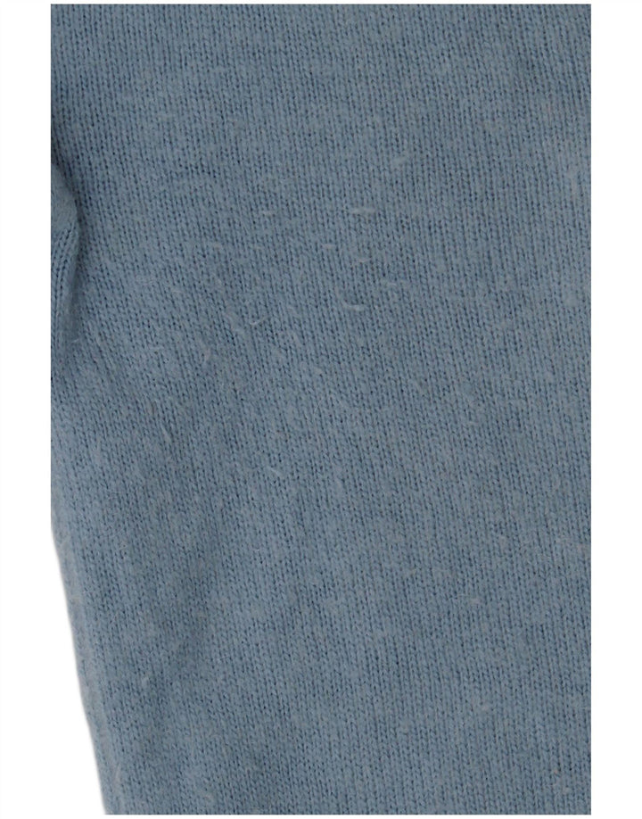 Massimo Dutti Maglione da uomo con scollo a V piccolo blu