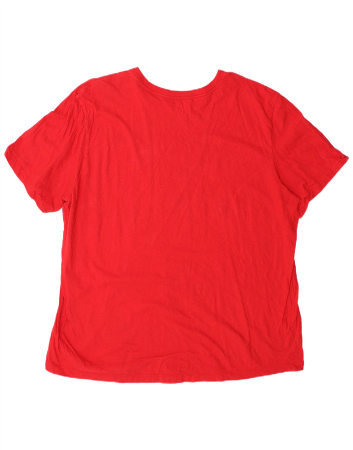 T-shirt grafica da uomo Nike Top 2XL rossa