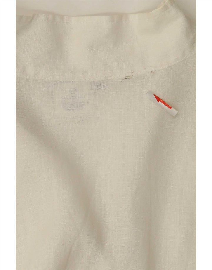 Abito camicia da donna Naracamicie UK 12 bianco medio