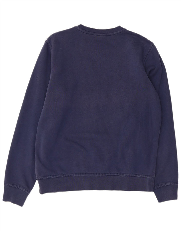 Tuta intera da uomo NIKE media cotone blu navy