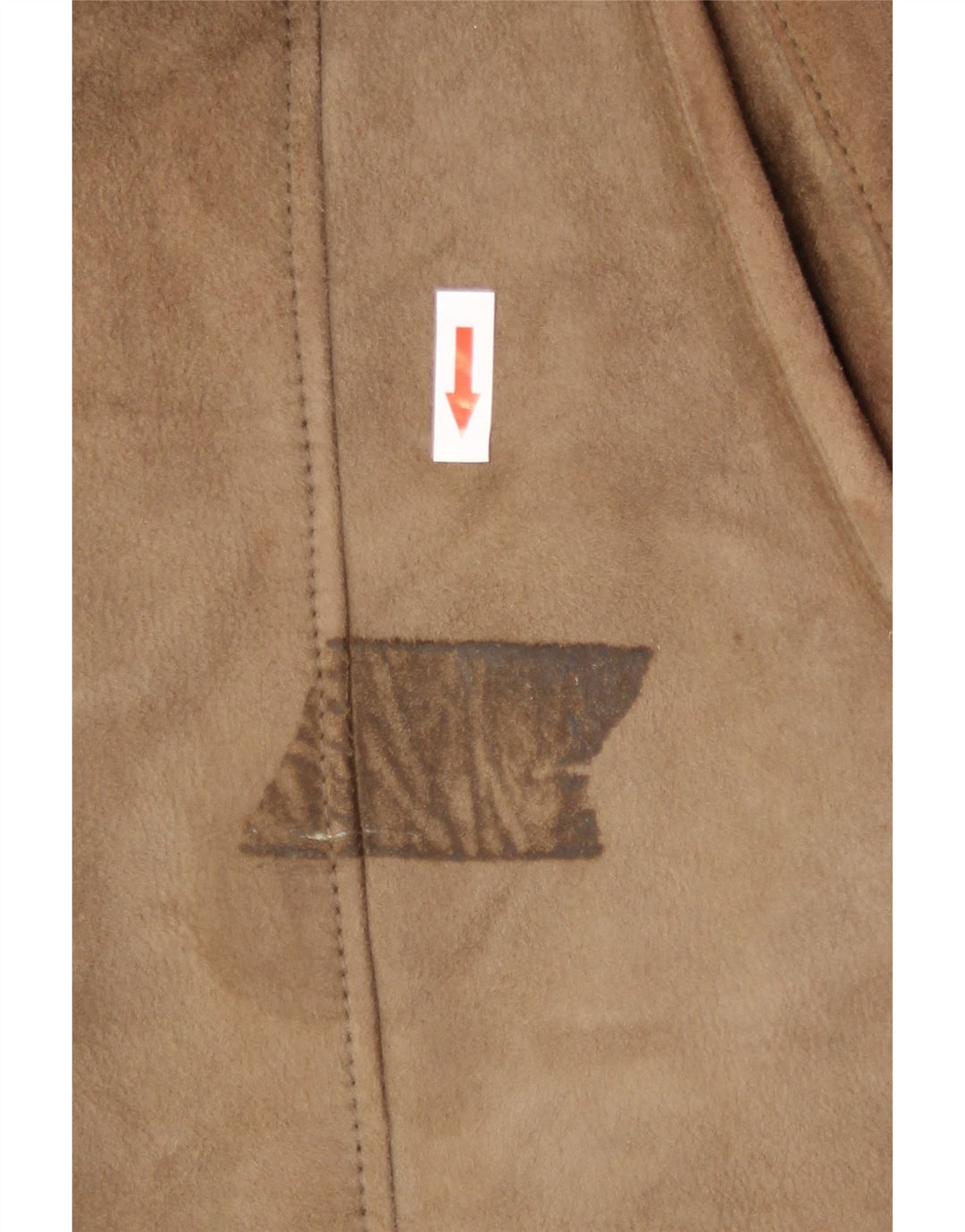 Cappotto in shearling vintage da donna UK 18 XL Shearling beige