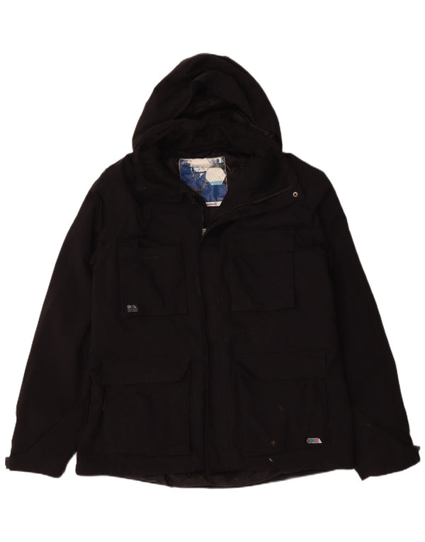 Giacca da uomo con cappuccio Animal UK 42 XL Nylon nero