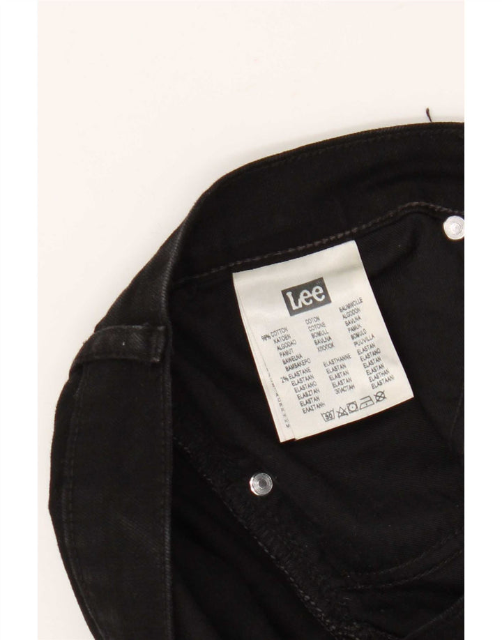 Jeans dritti da uomo Lee Brooklyn W34 L32 cotone nero
