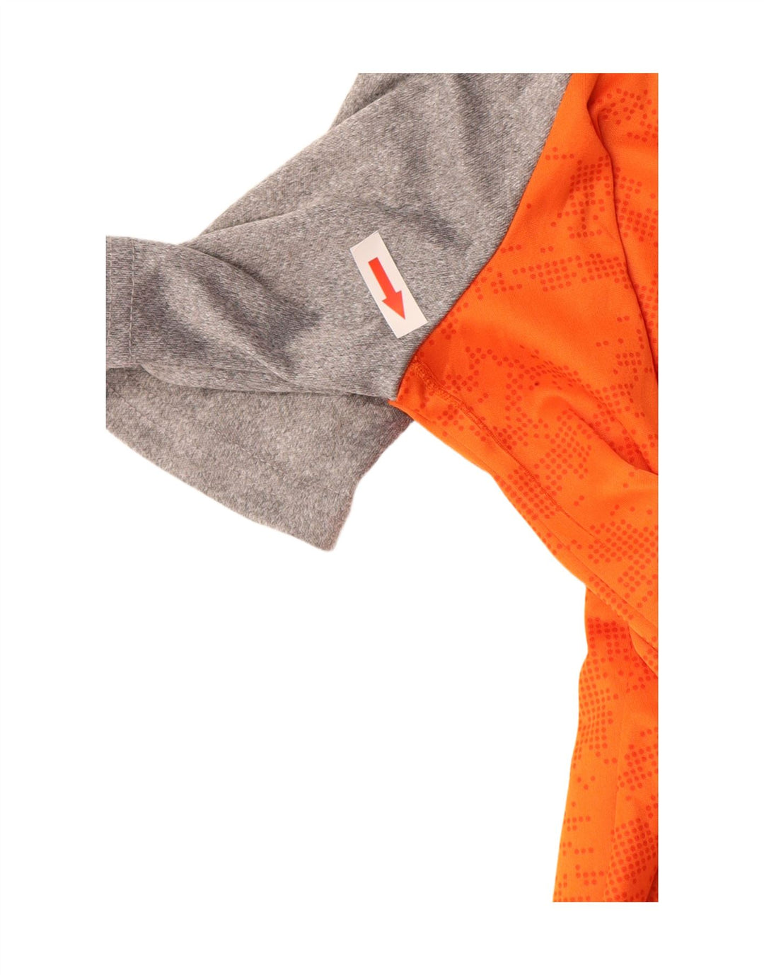 T-shirt da uomo Puma Top Small arancione maculato in poliestere